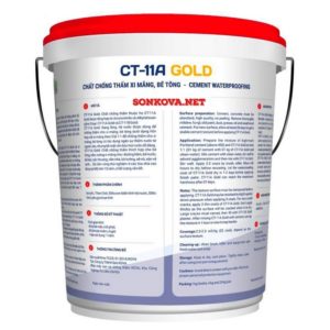 CHẤT CHỐNG THẤM XI MĂNG, BÊ TÔNG CT-11A GOLD-1