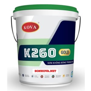 SƠN KHÔNG BÓNG TRONG NHÀ K260-GOLD