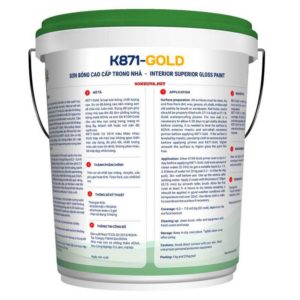 SƠN BÓNG CAO CẤP TRONG NHÀ K871-GOLD
