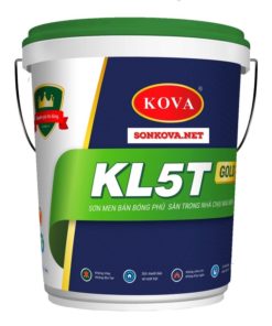 SƠN MEN BÁN BÓNG PHỦ SÀN TRONG NHÀ CHỊU MÀI MÒN KL5T-GOLD