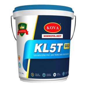 SƠN MEN BÓNG PHỦ SÀN TRONG NHÀ CHỊU MÀI MÒN KL5T-GOLD